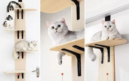 PawPeak™ Door-Mounted Cat Tree